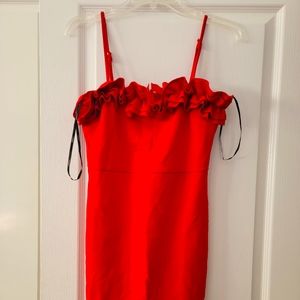 Forever 21 red mini dress size medium